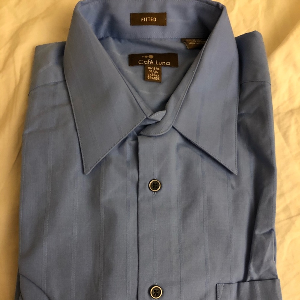 Blue Long Sleeve Shirt
